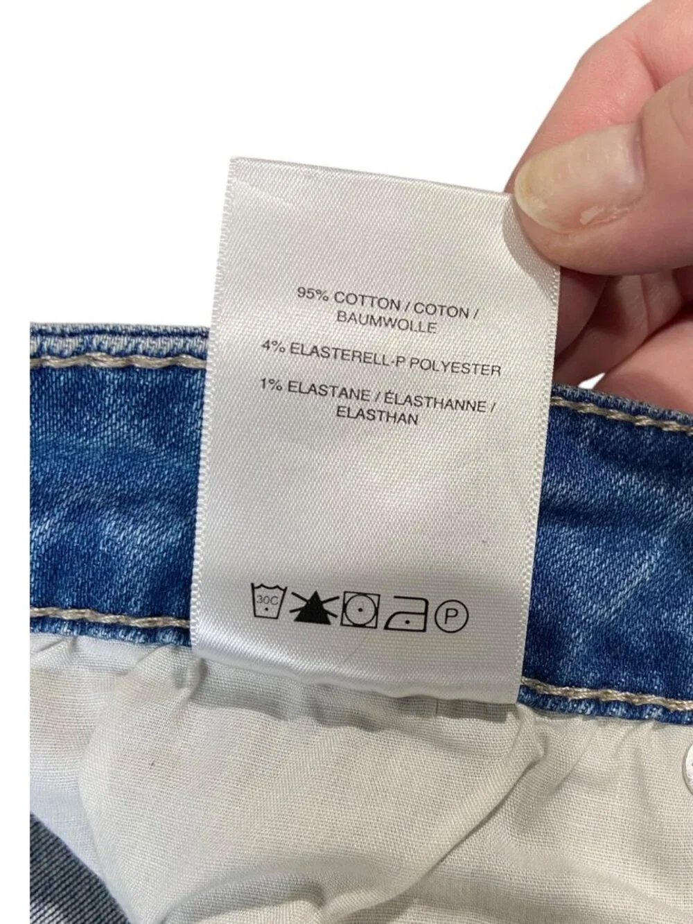 Silver Jeans The Zac Bootcut Jeans Blue Size 30 x 30 Minimalist Classic Casual